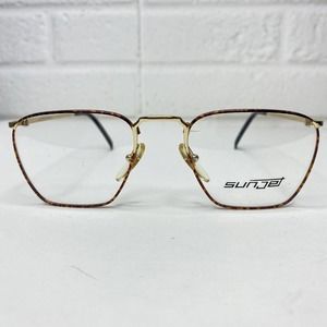 Vintage Sunjet by Carrera 5201 41 Eyeglasses Frames Brown Tortoise H2687